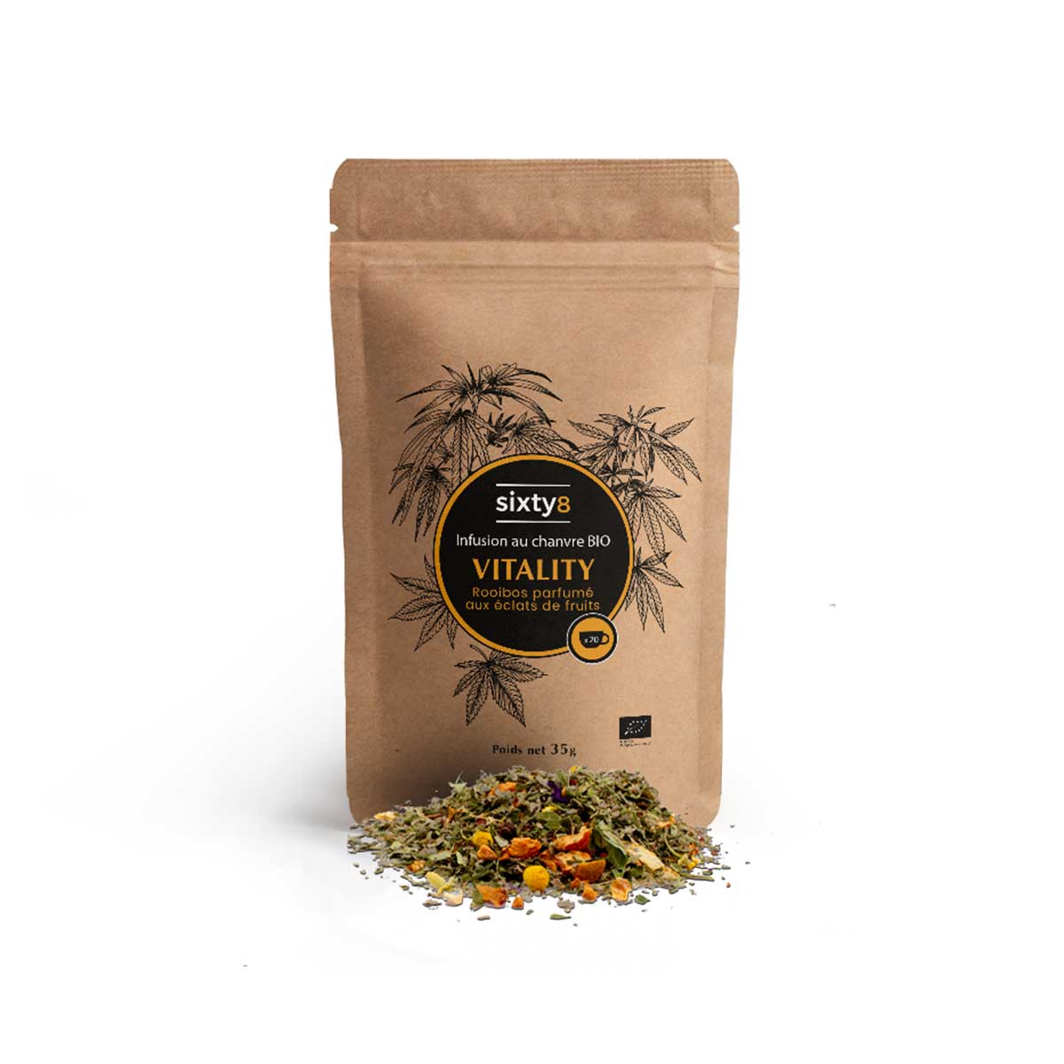 Infusion CBD - Tisane chanvre énergie – UncleWeed