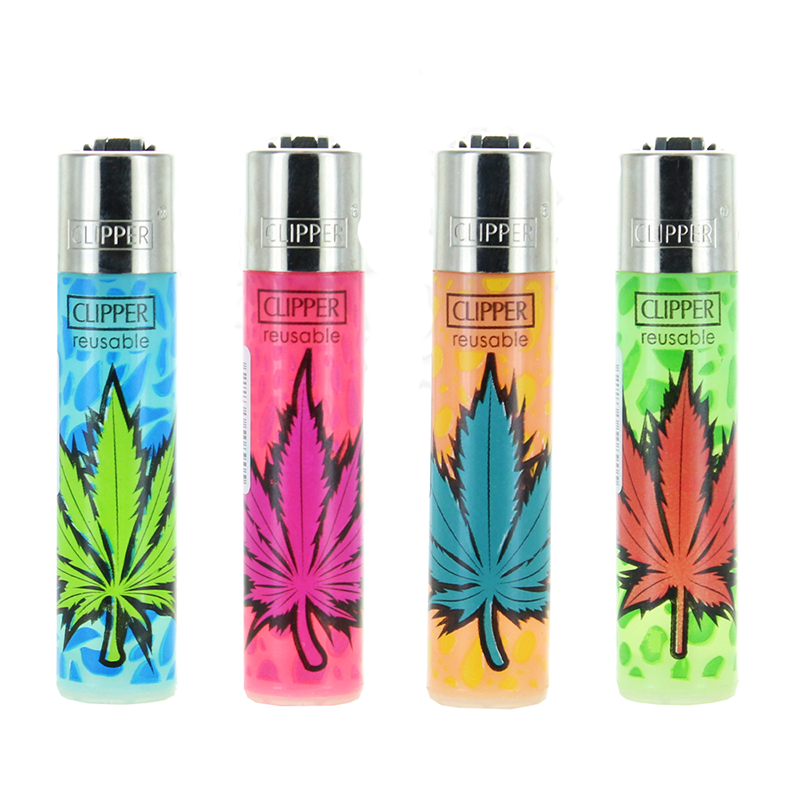 Briquet Clipper Colored Laeves #1
