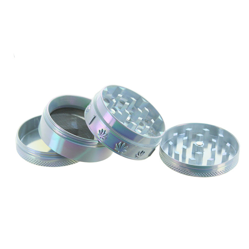 Grinder Aluminium 50mm Cana Leaves