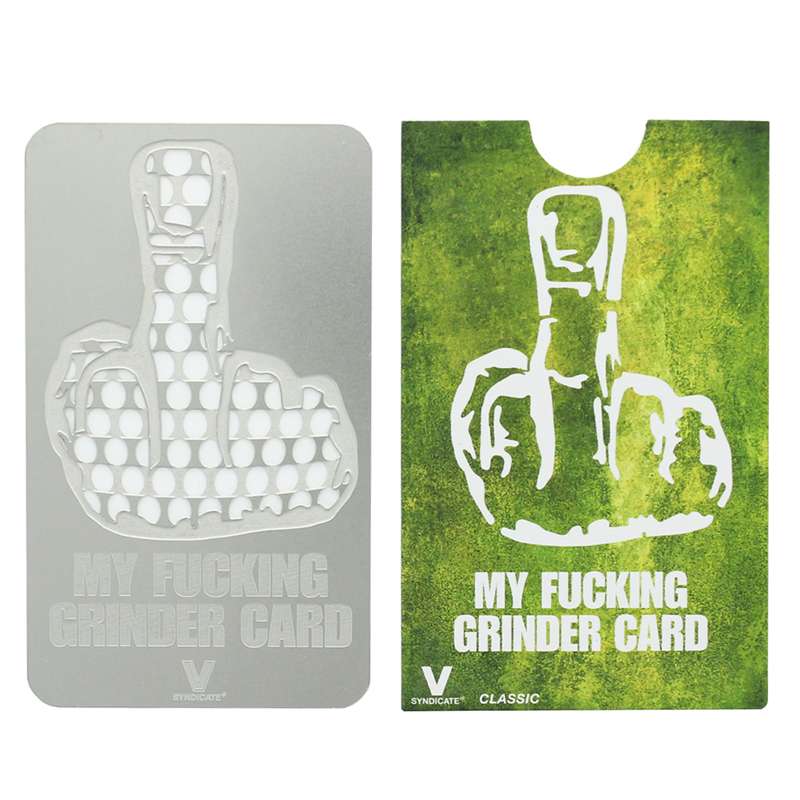 Carte Grinder "My F*cking Grinder Card"