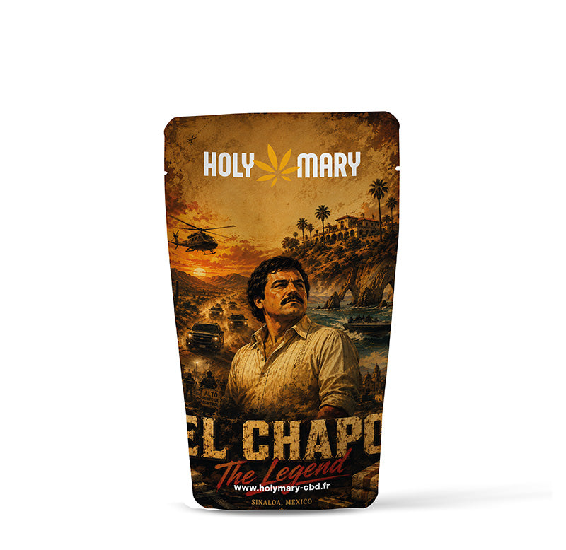 Sachet de rĂ©sine 10-OH-HHC El Chapo â Holy Mary