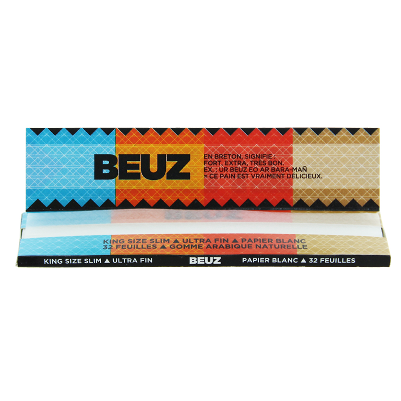 Feuilles Slim BEUZ Papier Blanc
