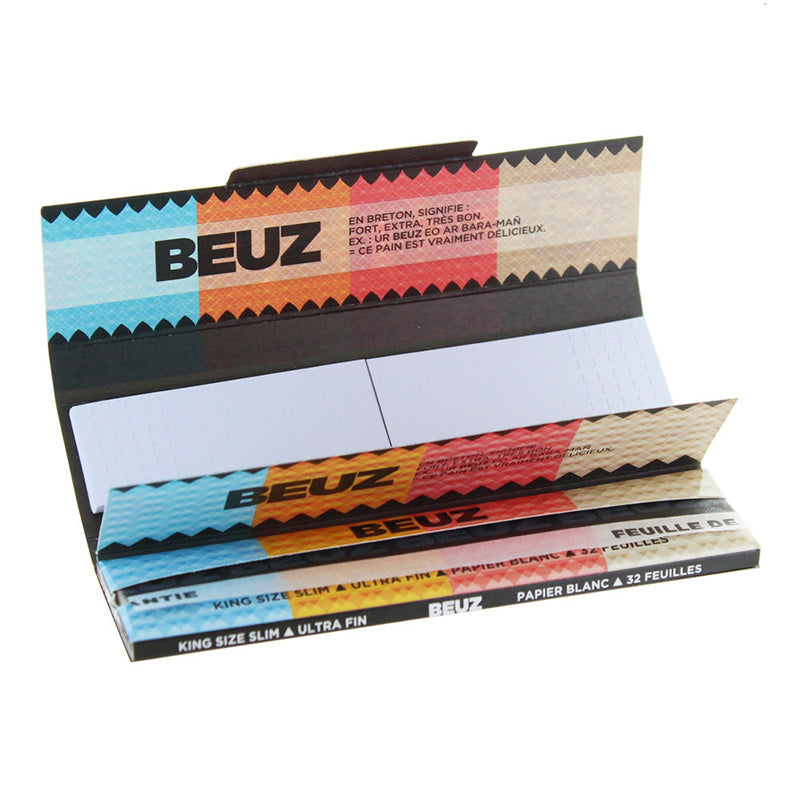 Feuilles Slim + Tips BEUZ Papier Blanc