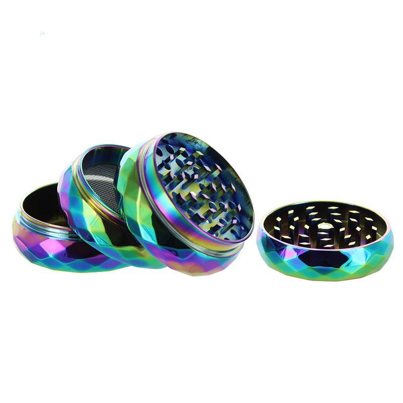 GRINDER ALU CRYPTEX RAINBOW 53MM