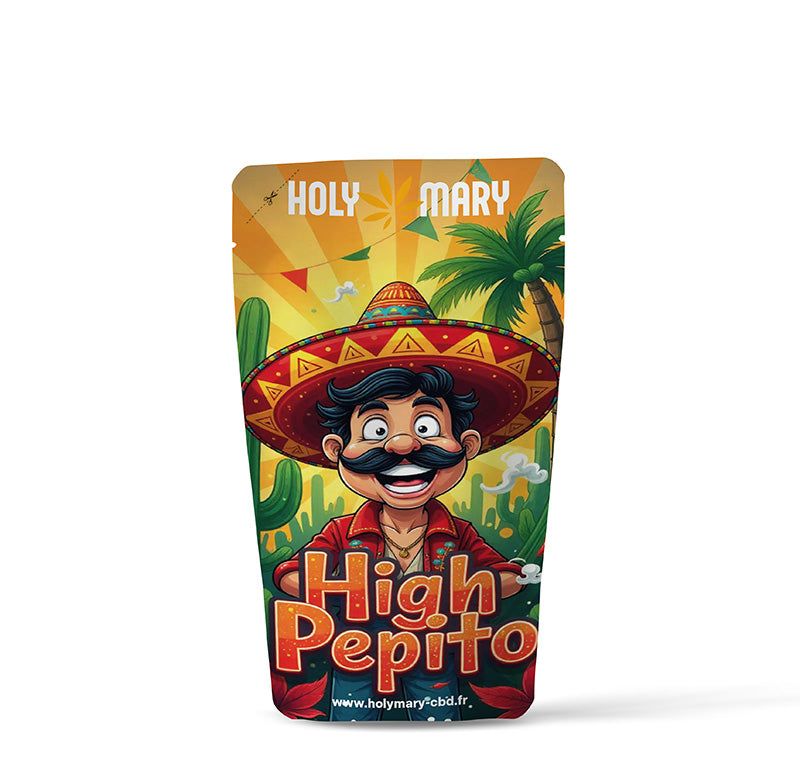 Sachet de High Pepito – Fleur THM Holy Mary alternative THC