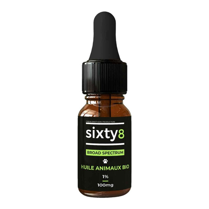 Huile CBD pour animaux 1%