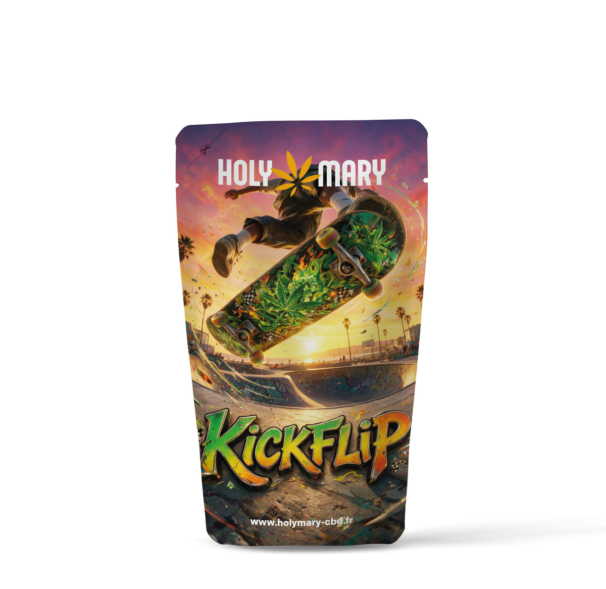 Sachet de Kickflip – Fleur THD Holy Mary