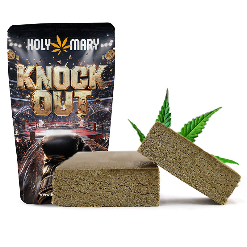 Knock Out – Résine THD Holy Mary aux arômes boisés, épicés et de pin