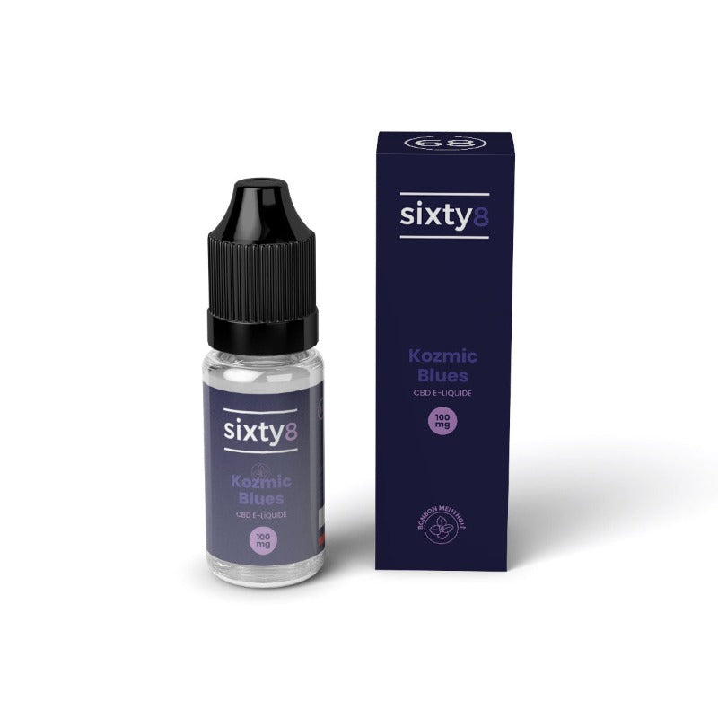 E-liquide CBD Kozmic Blues - Bonbon menthol | Holy Mary E-liquide CBD Kozmic Blues - Bonbon menthol | Holy Mary