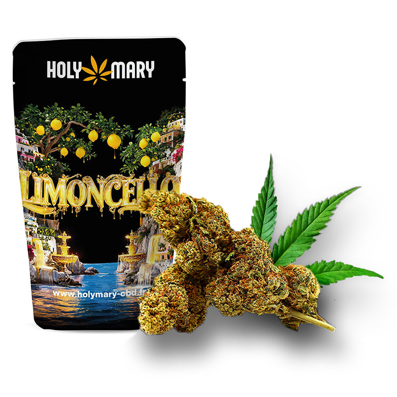 Limoncello – Fleur CBD Holy Mary aux arômes de citron, d'agrumes et de notes sucrées