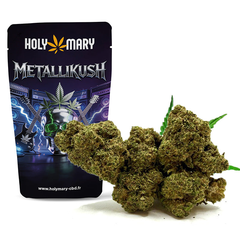 Metallikush – Fleur THD Holy Mary aux arômes de melon, de pastèque et de notes acidulées