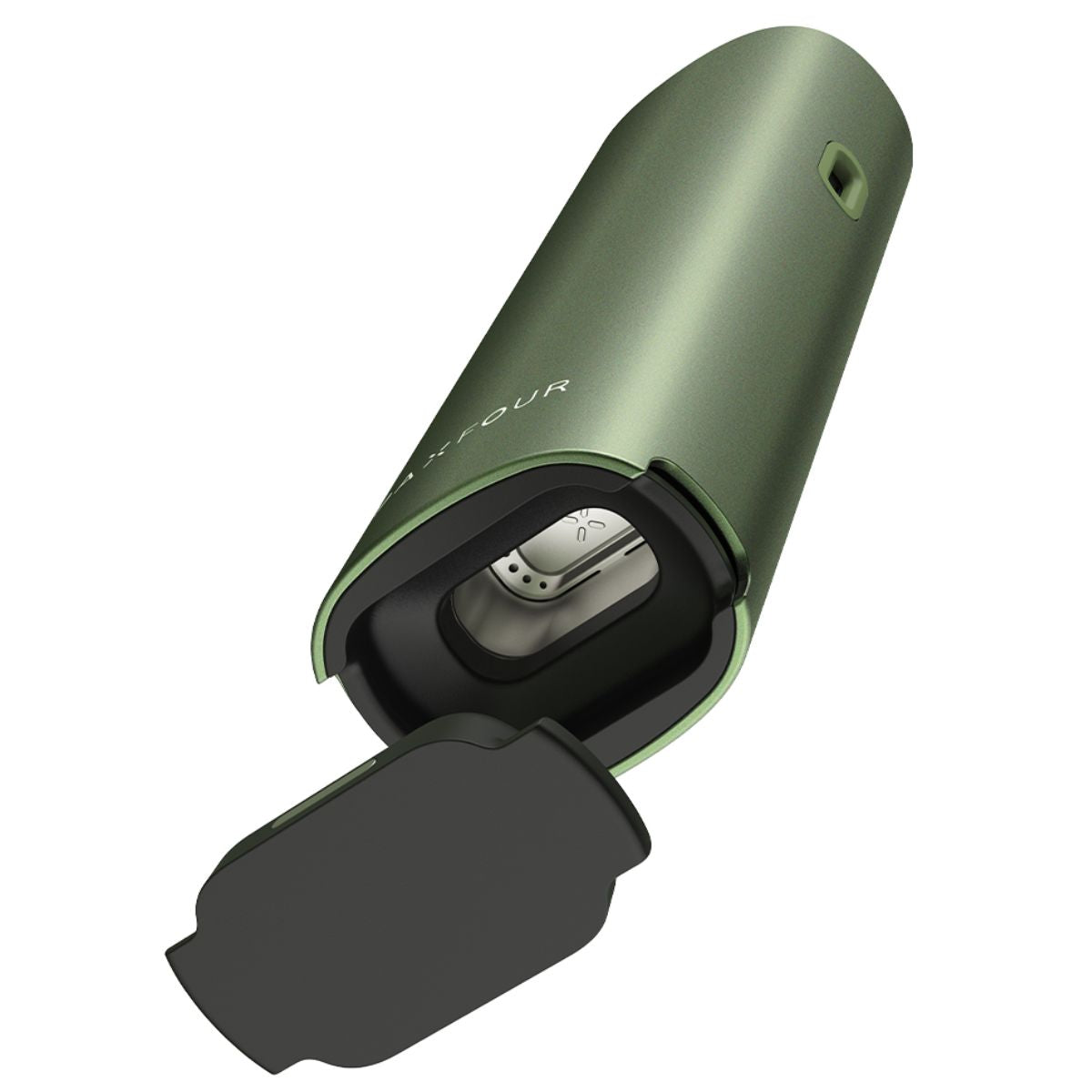 PAX Four Greenstone – Gros plan sur la chambre de chauffe pour herbes sèches et son couvercle amovible – Holy Mary