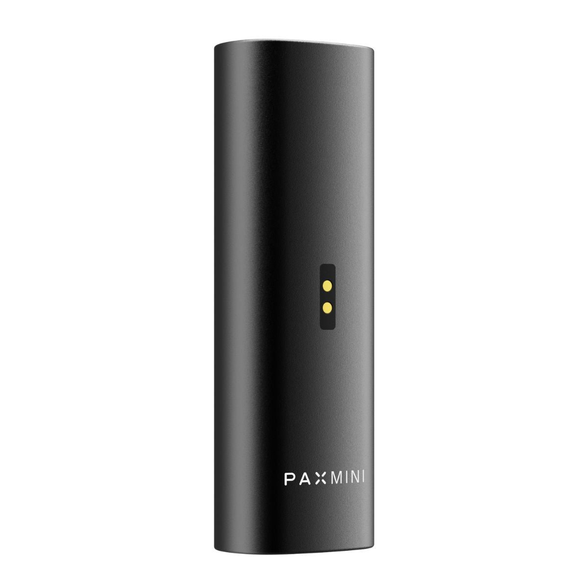PAX Mini 2 Onyx – Vaporisateur portable noir pour herbes sèches vu de trois quarts arrière – Holy Mary
