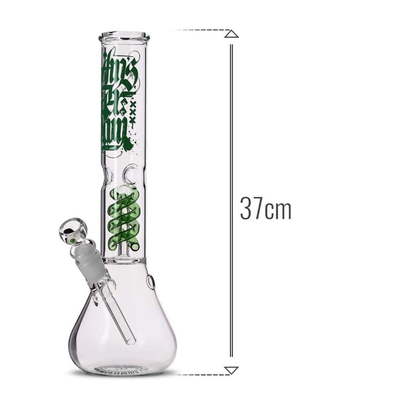 Ice Bang Amsterdam avec percolateur à spirale vert 37cm