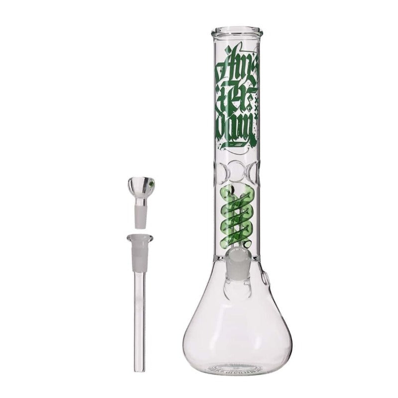 Ice Bang Amsterdam avec percolateur à spirale vert 37cm