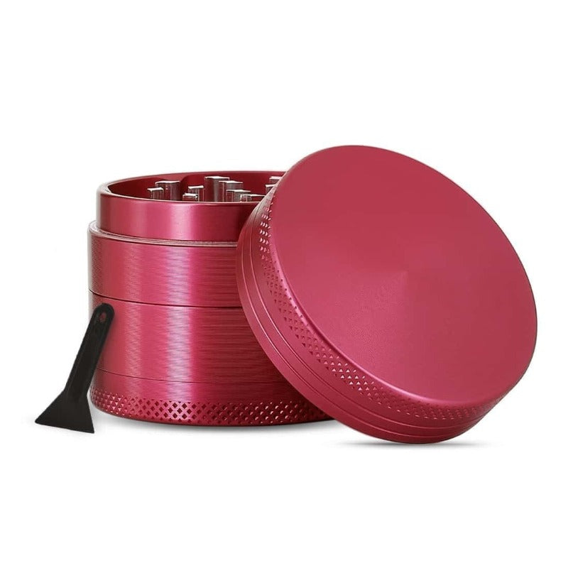 Grinder Dark Dice Alu avec polinator 50mm Rose