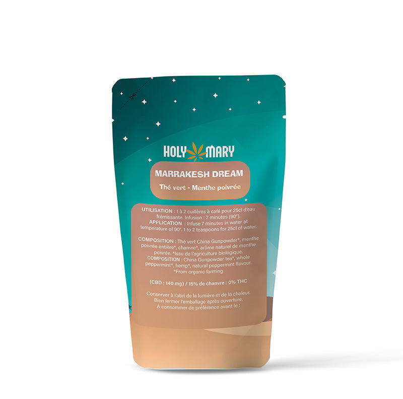 Thé vert CBD Marrakesh Dream