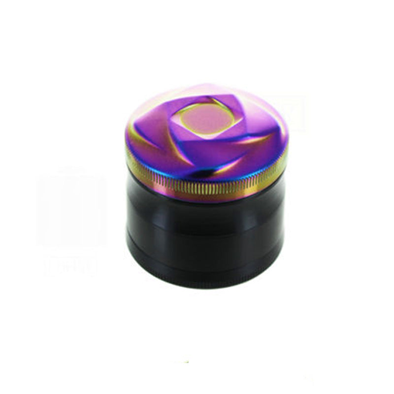 Grinder Aluminium 50mm Black Rainbow