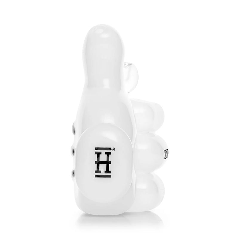 Bang HEMPER Cartoon Mini en verre, en forme de main cartoon avec le pouce levé vue de la droite