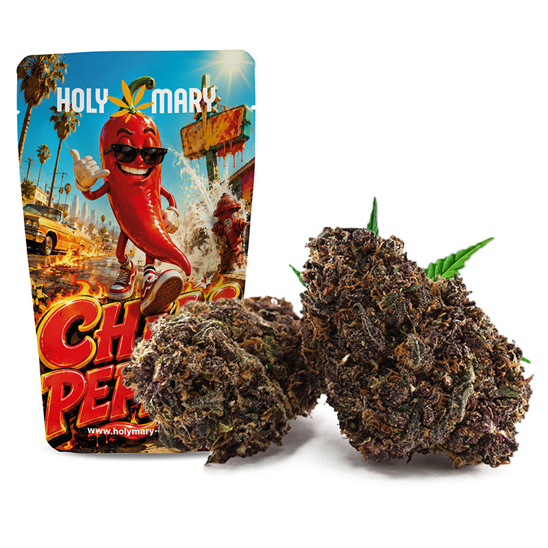 Chili Pepper – Fleur THD Holy Mary aux arômes épicés, poivrés et boisés