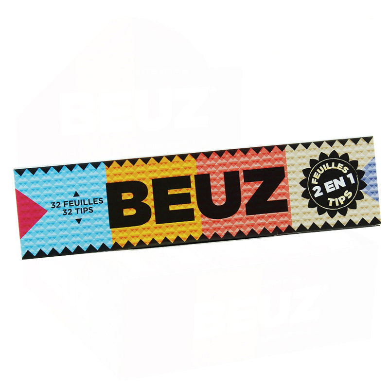 Feuilles Slim + Tips BEUZ Papier Blanc