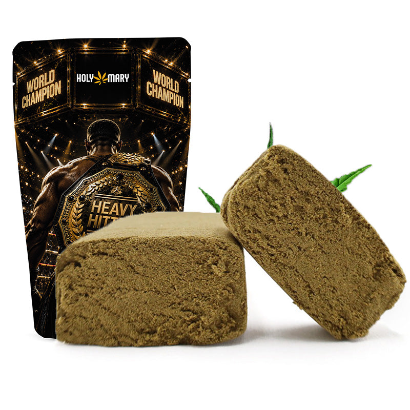 Heavy Hitter – Résine THD Holy Mary jaune à la texture crémeuse