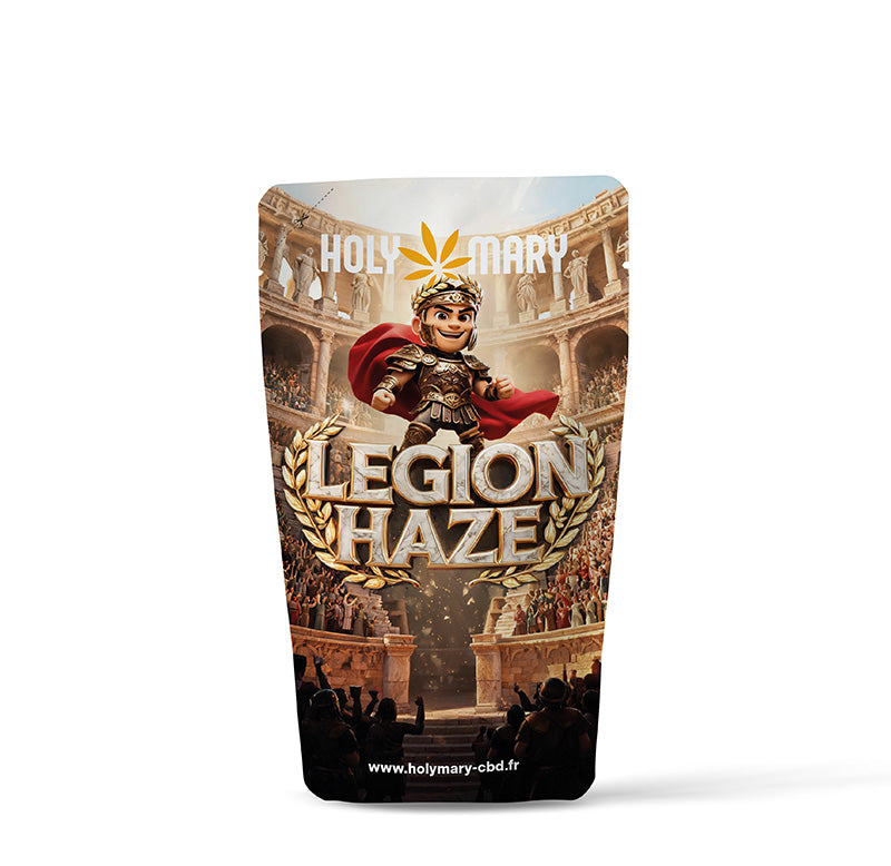 Sachet de Legion Haze – Fleur THM Holy Mary