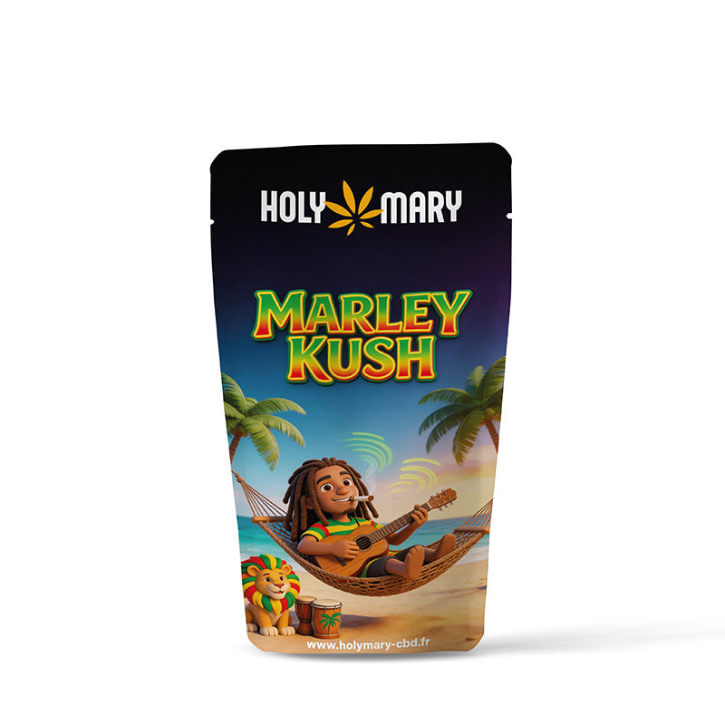 Sachet de Marley Kush – Fleur THD Holy Mary