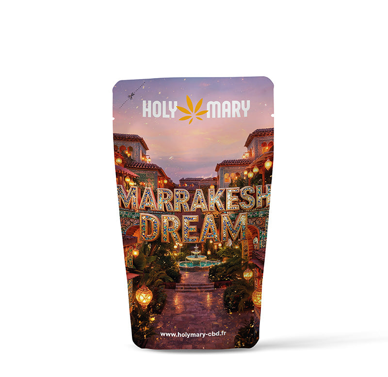 Gros plan sur la résine THM Marrakesh Dream – Holy Mary