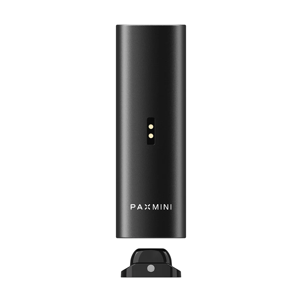 PAX Mini 2 Onyx – Vaporisateur noir avec four pour herbes sèches et couvercle amovible – Holy Mary