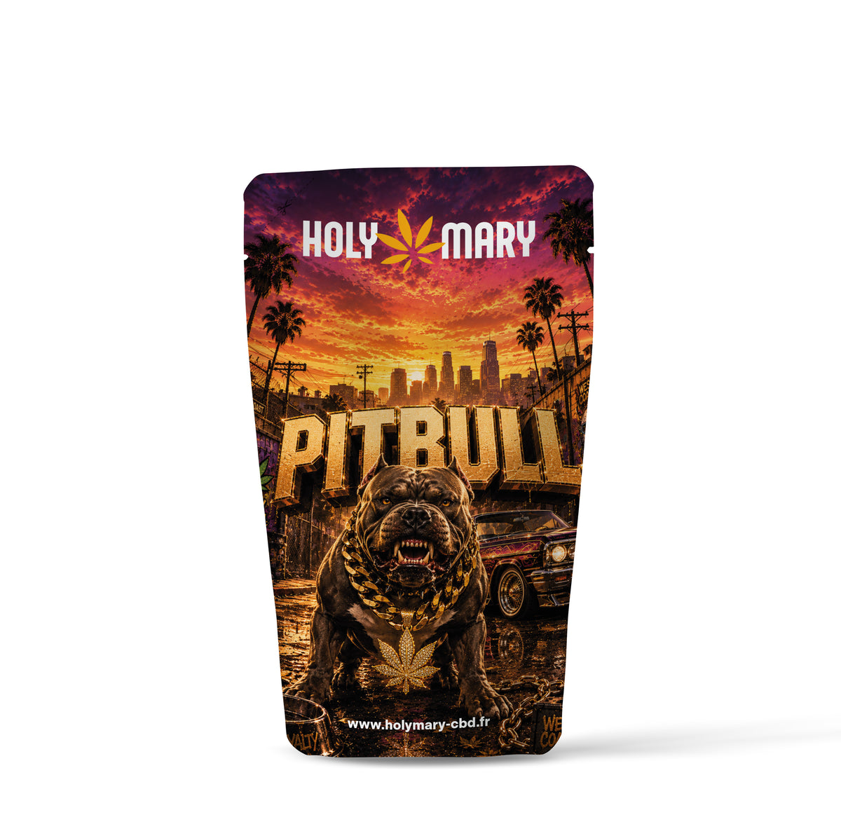 Sachet de Pitbull – Fleur THD Holy Mary