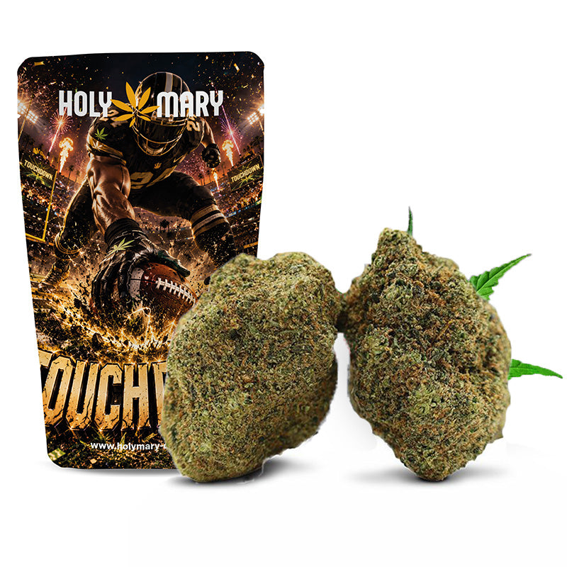 Touchdown – Fleur THD Holy Mary aux arômes intenses, terreux et légèrement fruités